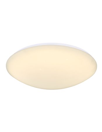Atreju i plafoniera metallo bianco LED 