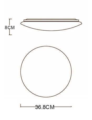 Pierre plafoniera metallo bianco LED IP20 Pierre plafoniera metallo bianco LED IP20