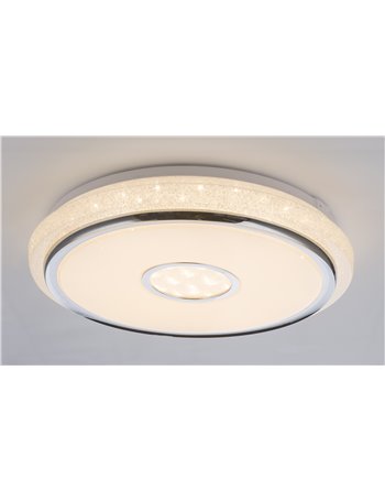 Dani plafoniera plastica bianco LED IP20