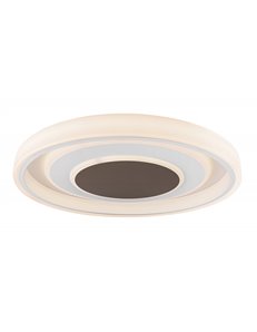 Goffi plafoniera metallo bianco LED IP20