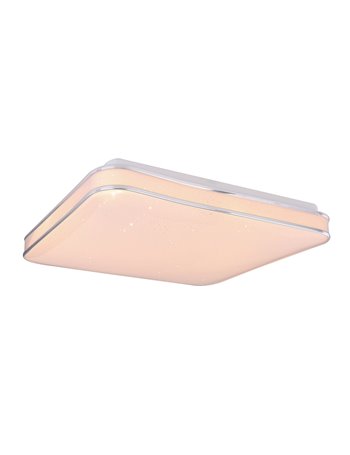 Lassy plafoniera metallo bianco LED 