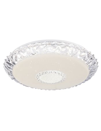 Eddie plafoniera metallo bianco LED 