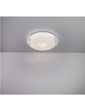 Eddie plafoniera metallo bianco LED  Eddie plafoniera metallo bianco LED