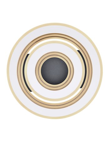 Jack plafoniera metallo bianco LED IP20