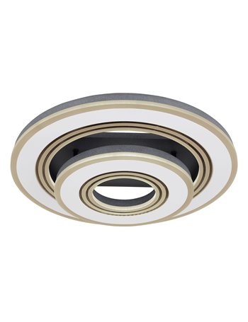 Jack plafoniera metallo bianco LED IP20