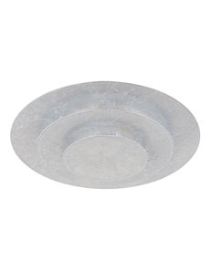 Heda plafoniera metallo color argento LED IP20 2