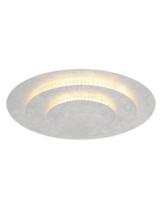Heda plafoniera metallo color argento LED IP20