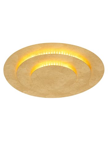 Heda plafoniera metallo color oro LED IP20