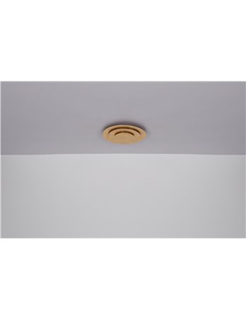 Heda plafoniera metallo color oro LED IP20 Heda plafoniera metallo color oro LED IP20