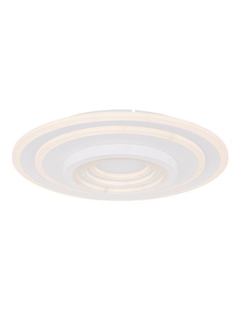 Bafur plafoniera metallo bianco LED 