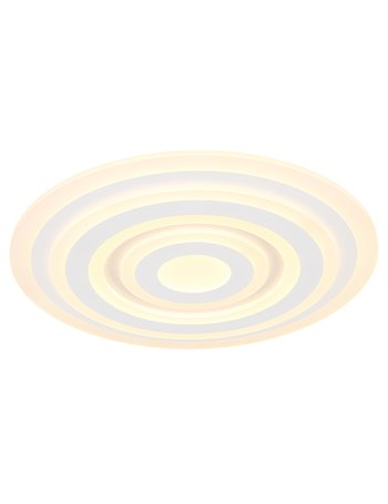 Alois plafoniera metallo bianco satinato LED IP20