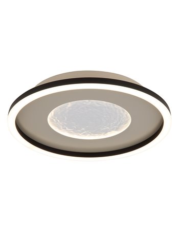 Wiley plafoniera metallo bianco satinato LED IP20