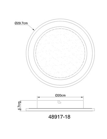 Tini plafoniera metallo bianco LED IP20 Tini plafoniera metallo bianco LED IP20