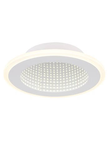 Lamela plafoniera metallo bianco satinato LED IP20