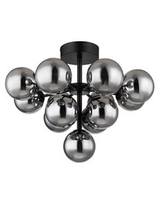 Grappy plafoniera metallo nero satinato 13x G9 LED IP20 2