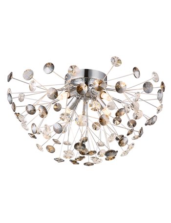 Katrina plafoniera metallo cromato 4x G9 LED IP20