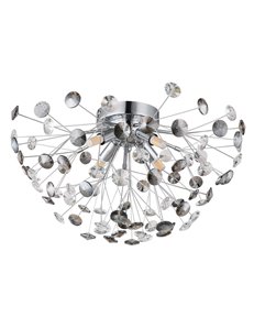 Katrina plafoniera metallo cromato 4x G9 LED IP20 2