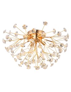 Katrina plafoniera metallo color oro 4x G9 LED IP20
