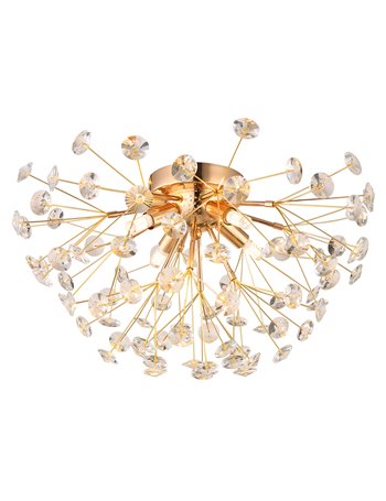 Katrina plafoniera metallo color oro 4x G9 LED IP20