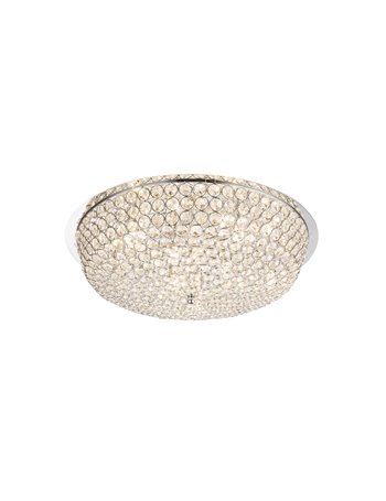 Emilia plafoniera metallo cromato 8x G9 LED IP20
