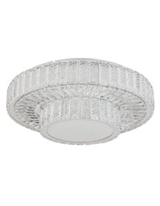 Mucky plafoniera metallo cromato LED IP20 2