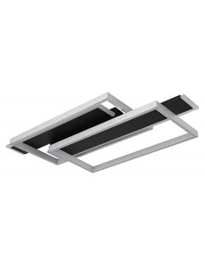 Finnley plafoniera metallo nero satinato LED IP20 2