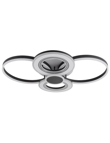 Blasius plafoniera metallo bianco satinato LED IP20 Blasius plafoniera metallo bianco satinato LED IP20