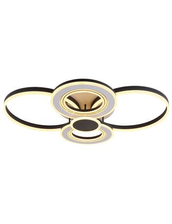 Blasius plafoniera metallo bianco satinato LED IP20 Blasius plafoniera metallo bianco satinato LED IP20