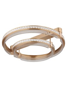 Blondie plafoniera metallo color oro LED IP20 2